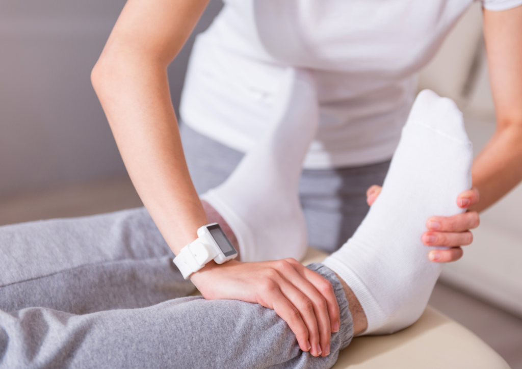 home-podiatry-ankle